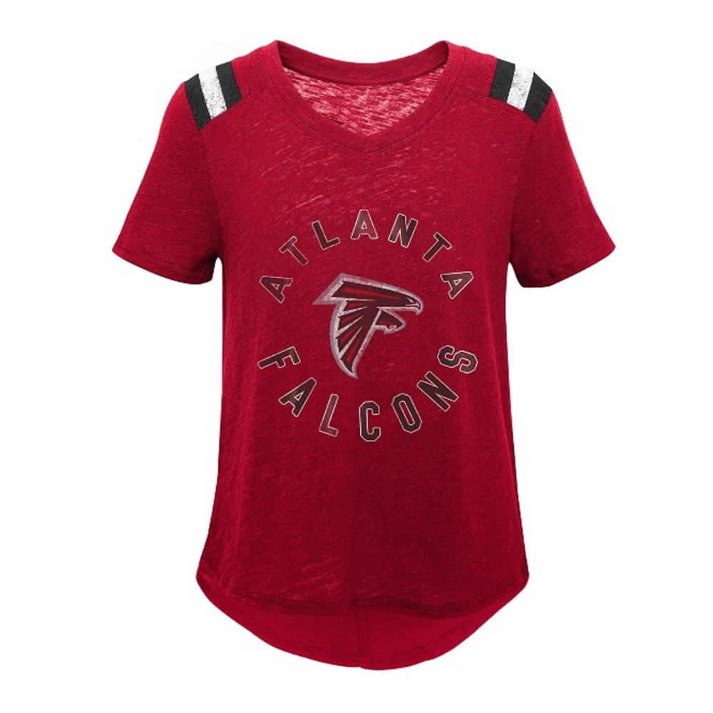 NFL GIRLS YOUTH ATLANTA FALCONS RETRO TEE SHIRT